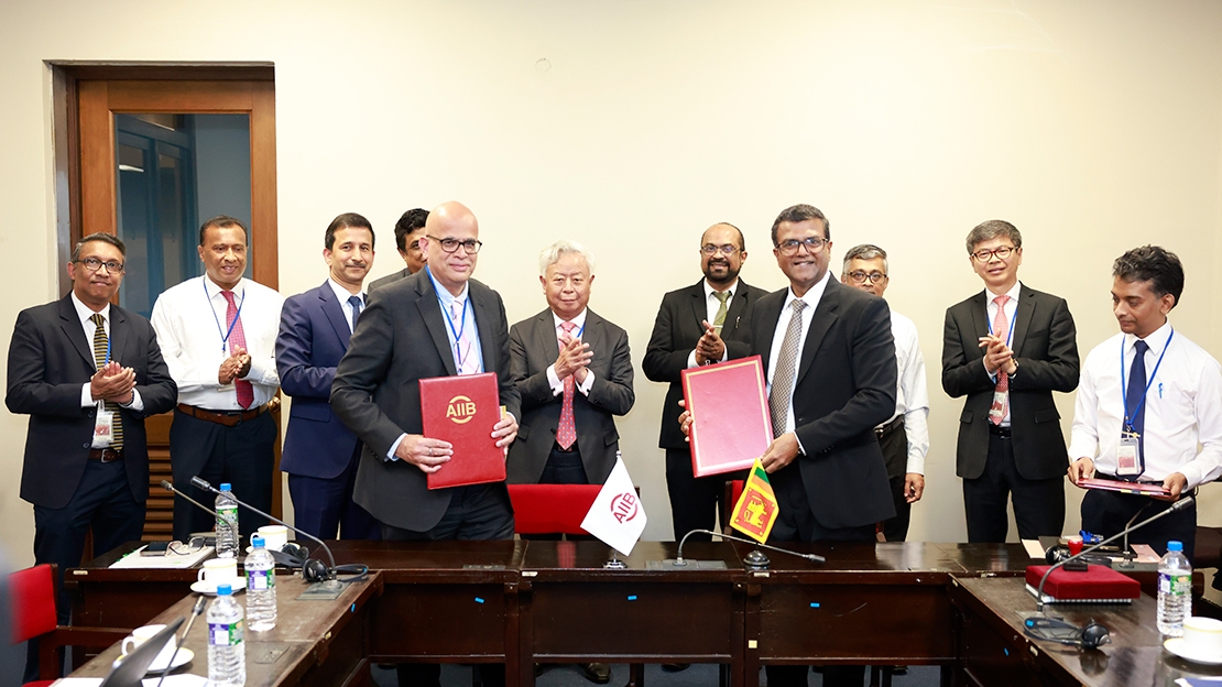 AIIB Lends USD52 Million to Strengthen Sri Lanka’s Power Transmission and Support Renewable Energy Growth
