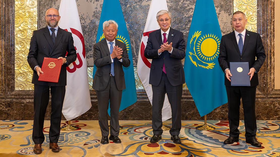 AIIB, Kazakhstan Sign Landmark Memorandum of Understanding to Unlock USD6 Billion for Sustainable Development