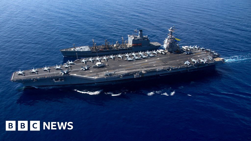 Venezuela’s Maduro says US ‘fabricating war’ after it deployed huge warship